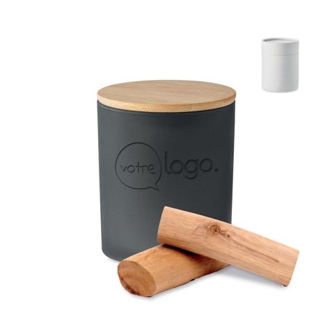 Bougie publicitaire en cire végétale 200 gr KEOPS MEDIUM