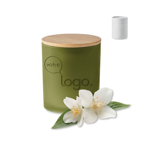 Bougie personnalisée en cire végétale 280 gr KEOPS LARGE