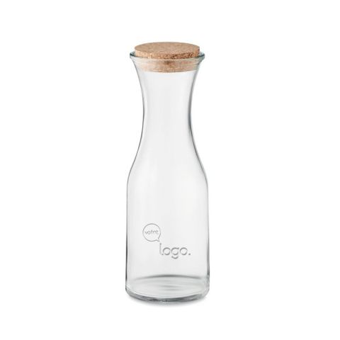 Carafe personnalisée en verre recyclé 1L PICCA