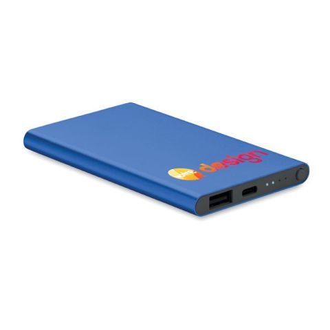 Powerbank publicitaire 4000 mAh Type C - POWERFLAT C