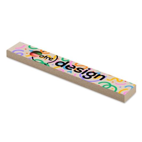 4 crayons surligneurs dans une boîte personnalisée - BOWY