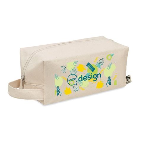 Sac cosmétique publicitaire en toile 220 gr - BIA