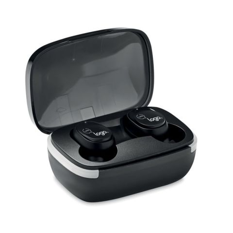 Ecouteurs publicitaire TWS avec boite chargeur - KOLOR