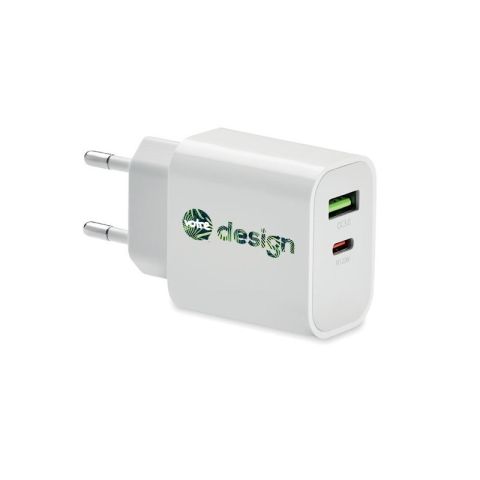 Chargeur européen à 2 sorties personnalisé - PORT