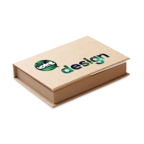 Set de notes en papier recyclé publicitaire - MEUI