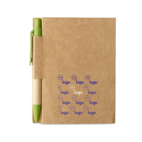 Carnet et son stylo personnalisé CARTOPAD