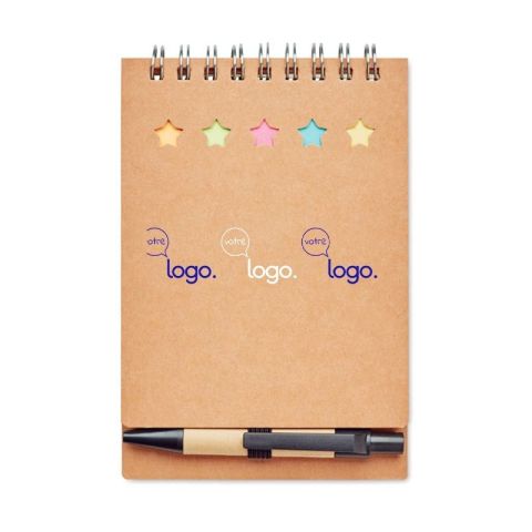 Carnet personnalisé avec stylo et feuillets MULTIBOOK