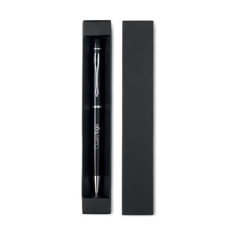 Stylo personnalisé touch twist en aluminium EDUAR