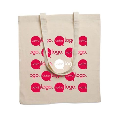 Sac shopping personnalisé coton 140gr/m² COTTONEL +