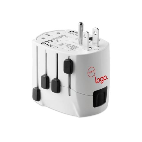 Adaptateur PRO World & USB. 3-pole personnalisé SKROSS