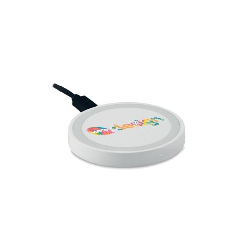 Chargeur sans fil personnalisé rond WIRELESS PLATO