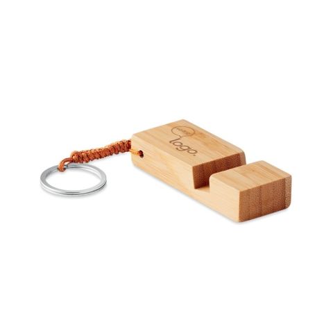 Porte-clés publicitaire support smartphone TRINEU