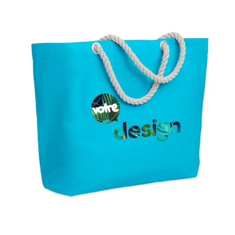 Sac de plage personnalisé avec anses en corde MENORCA