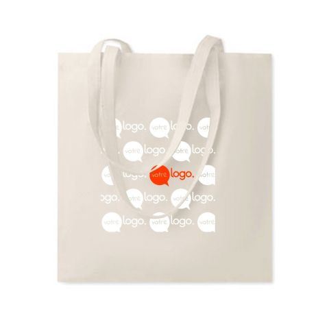 Sac shopping coton 180gr/m² publicitaire COTTONEL ++