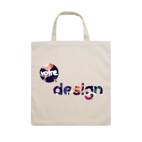 Sac shopping coton publicitaire 140gr/m² MARKETA +