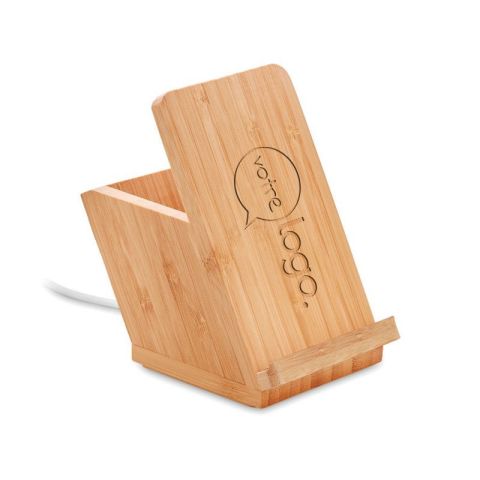 Pot à crayons personnalisé avec chargeur sans fil BAICOI