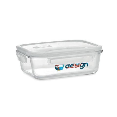 Lunchbox en verre personnalisé, 900ml, PRAGA LUNCHBOX