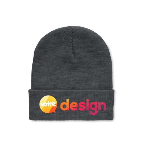 Bonnet personnalisé en RPET avec revers POLO RPET