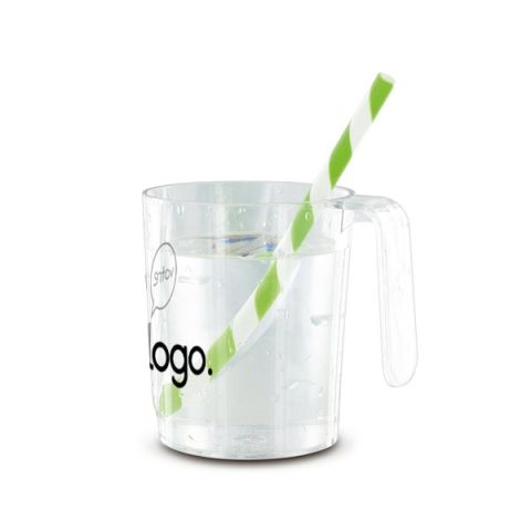 Pichet publicitaire transparent 35 cl