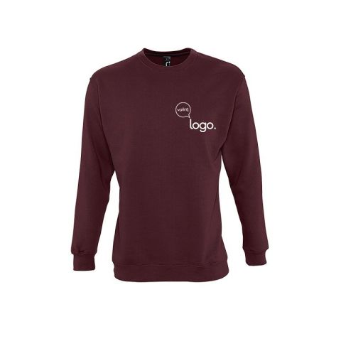 Sweat-shirt unisexe col rond personnalisé - NEW SUPREME