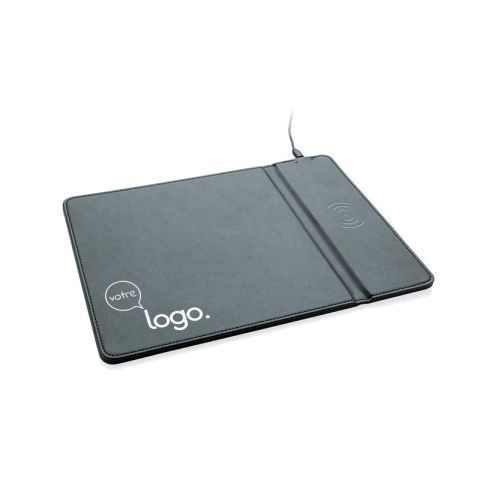 Tapis de souris personnalisée avec chargeur à induction 5W