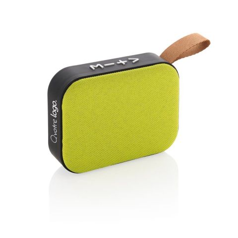 Enceinte personnalisée en tissu