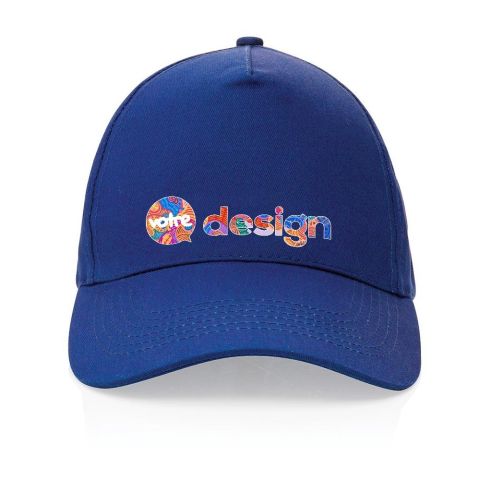 Casquette personnalisée 5 panneaux en coton recyclé 190gr IMPACT
