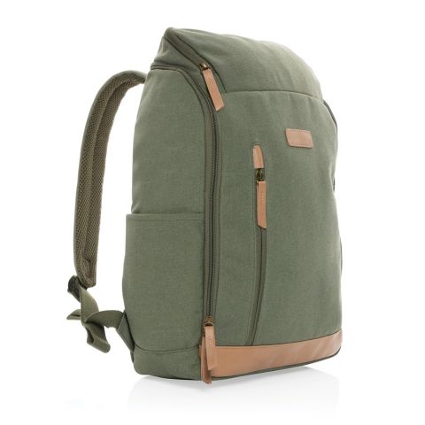 Sac à dos ordinateur personnalisé Impact AWARE™ en toile 16oz recyclé
