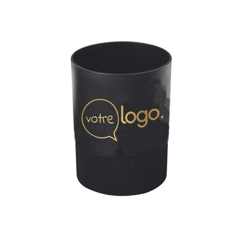 POT A CRAYONS PLASTIQUE PERSONNALISÉ RECYCLÉ