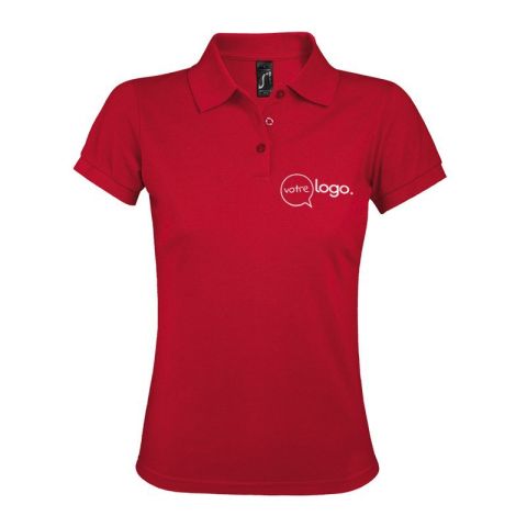 Polo femme polycoton personnalisée PRIME