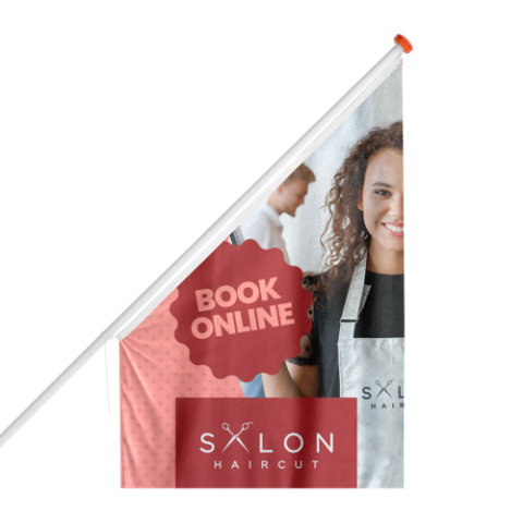 Drapeau de magasin personnalisé