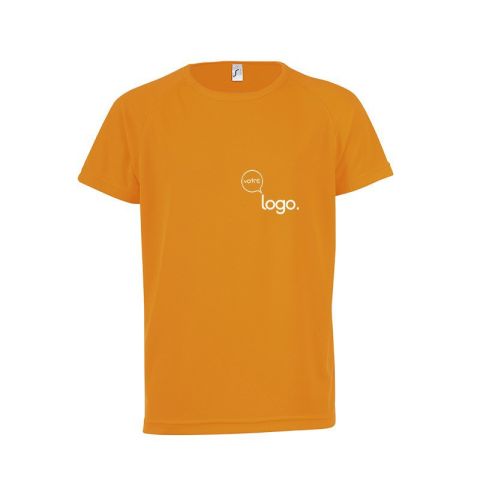 Tee-shirt enfant manches raglan personnalisé SPORTY KIDS