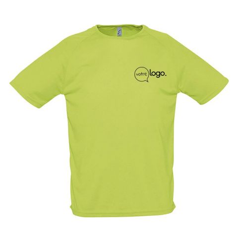 Tee-shirt manches raglan homme personnalisé SPORTY