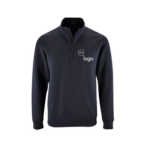 Sweat-shirt homme col camionneur personnalisé STAN