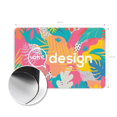 Tapis de comptoir publicitaire Standard bar 60x40cm