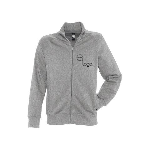 Veste homme zippée personnalisée SUNDAE