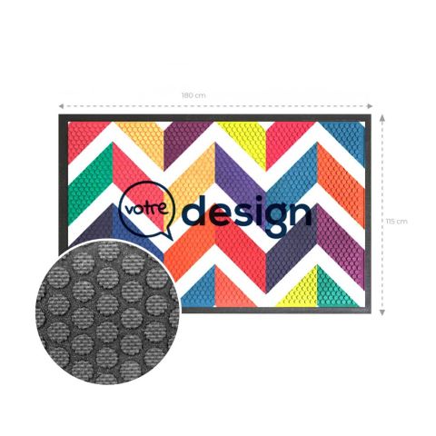 Paillasson personnalisé Super Scrape 115x180cm