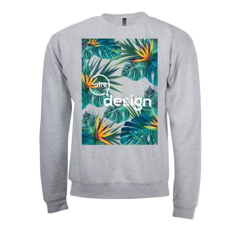 Sweat-shirt unisexe col rond personnalisé Spide