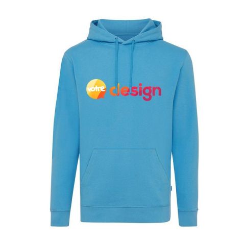 Sweat à capuche publicitaire en coton recyclé et non teinté - Iqoniq Jasper