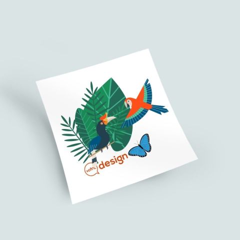 Tatouage 100% personnalisable 6x6cm