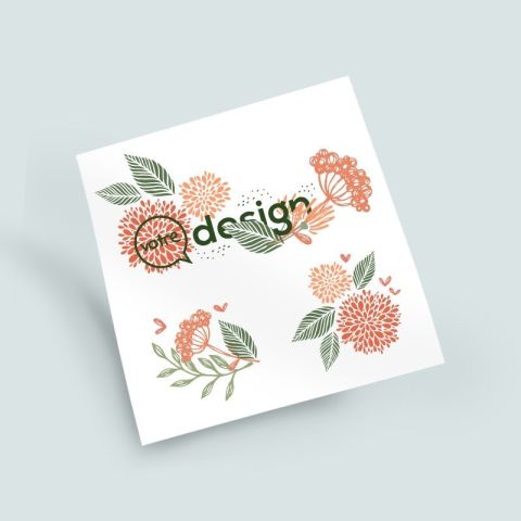 Tatouage 100% personnalisable 8x8cm