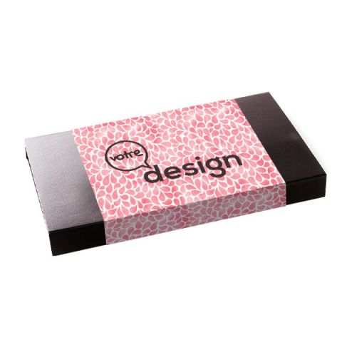 Coffret de chocolat personnalisé Tentation 48 carrés ®Le Petit Carré