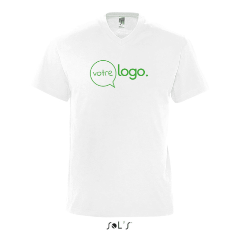 Tee-shirt homme col « V » personnalisé VICTORY