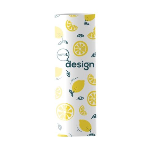 Verre publicitaire opaque Tubo Long Lime