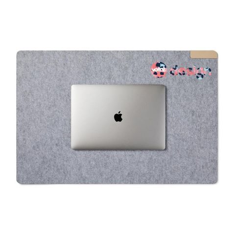 Tapis de souris publicitaire en feutre recyclé GRS - VINGA Albon