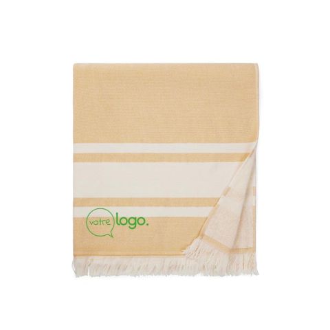 Serviette publicitaire éponge pour hammam - VINGA Tolo