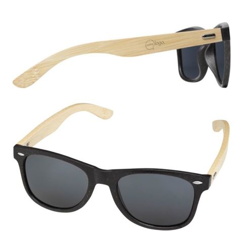 Lunettes de soleil publicitaire Sun Ray en bambou