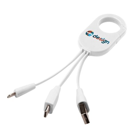 Câble de recharge personnalisé 3-en-1 - Troop