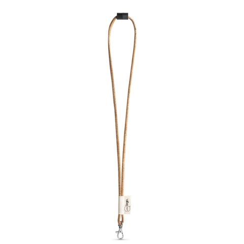 Lanyard personnalisé Cork Long Set - ø5 x 470 mm