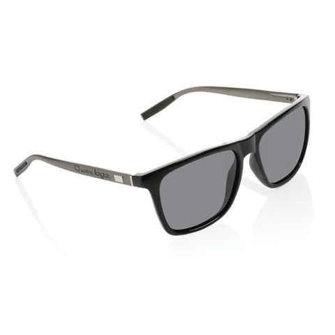 Lunettes de soleil polarisées Swiss Peak en plastique RCS personnalisée